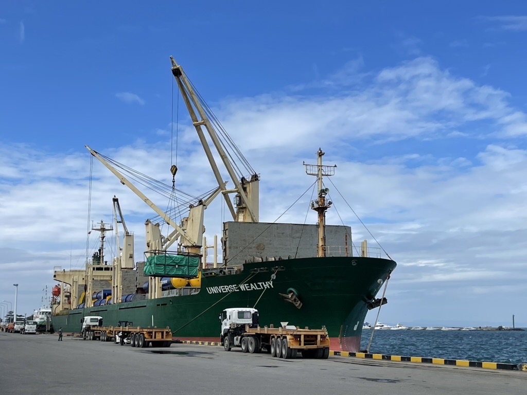Break Bulk shipment